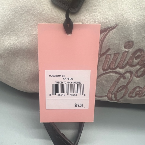 Juicy couture the key to juicy satchel purse - Picture 11 of 11
